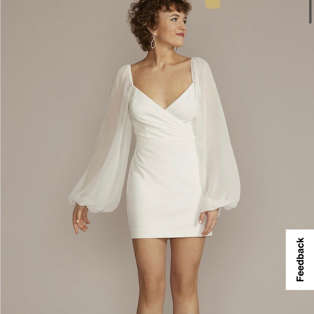 NWT David’s Bridal mini dress